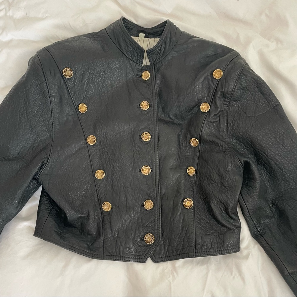 Vintage Genuine Leather Jacket
